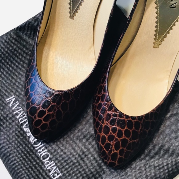 Emporio Armani/authentic heels XEDA13 excellent condition - Picture 7 of 13